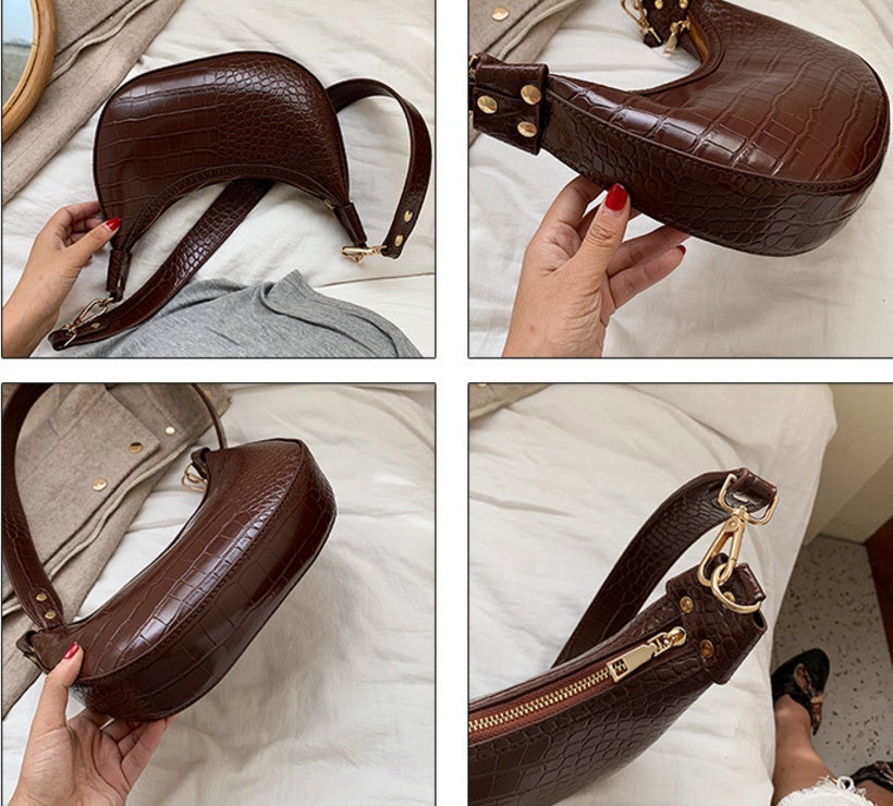 Dumpling Bag - PU Leather Material for an elegant style