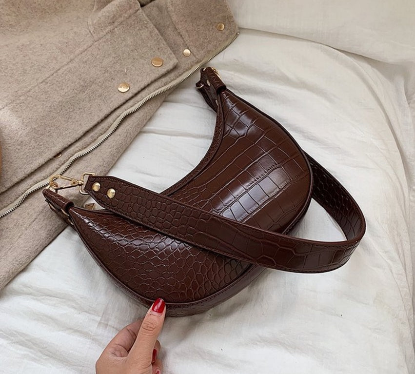 Dumpling Bag - PU Leather Material for an elegant style