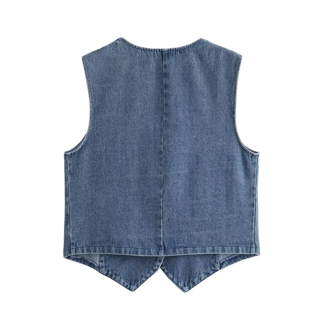 Denim Waistcoat