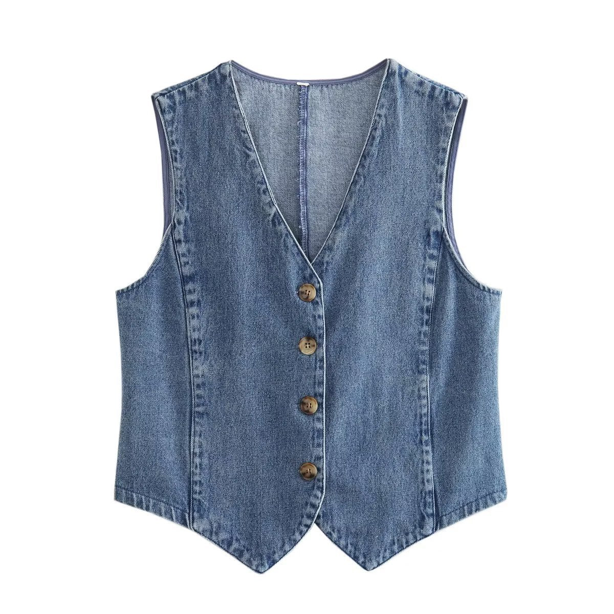 Denim Waistcoat